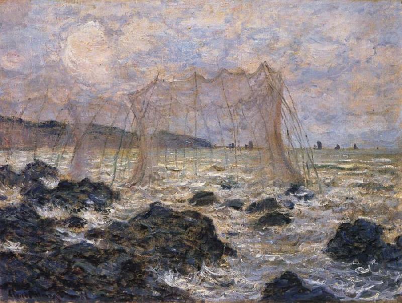 Fishing Nets at Pouruille, Claude Monet